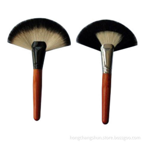 Fan Makeup Brushes, Customized Colors and Sizes are Accepted